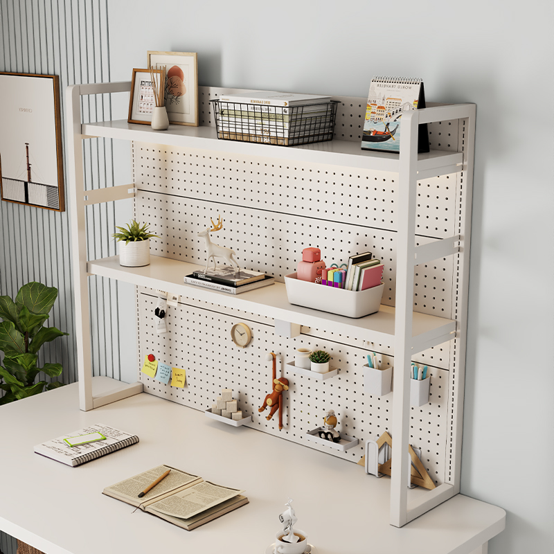 Gaming Accessories Rack - Ayarlanabilir Metal Pegboard Organizatör Çok Katmanlı