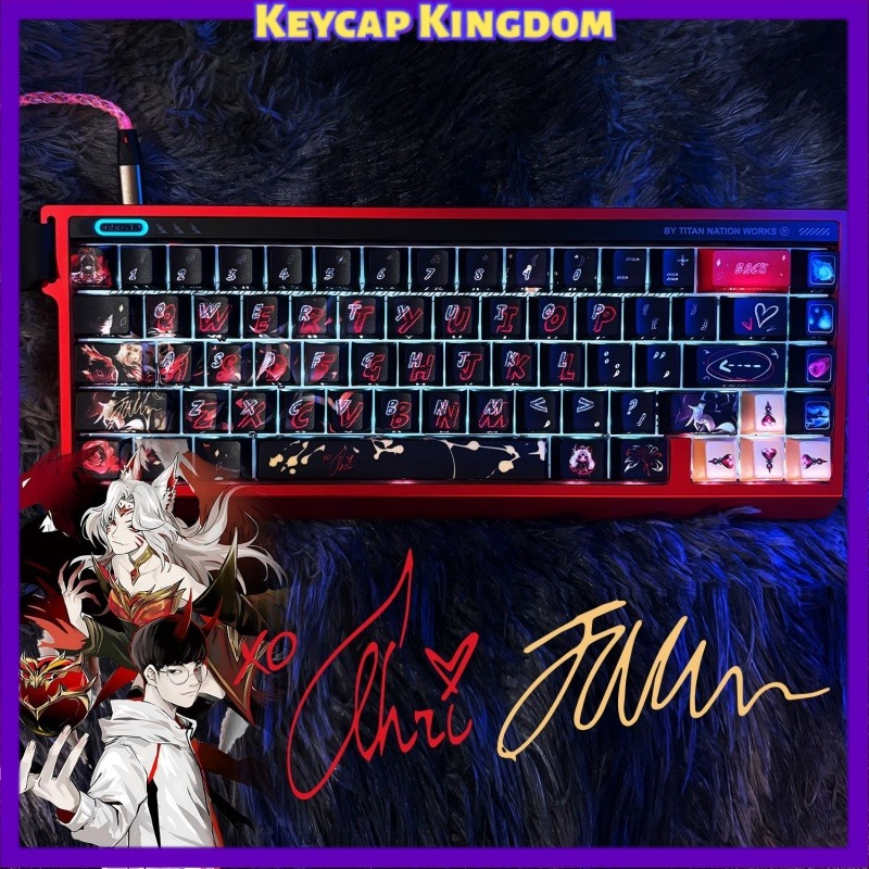 Gaming Accessories Aesthetic - Faker Hall of Fame Ahri temalı