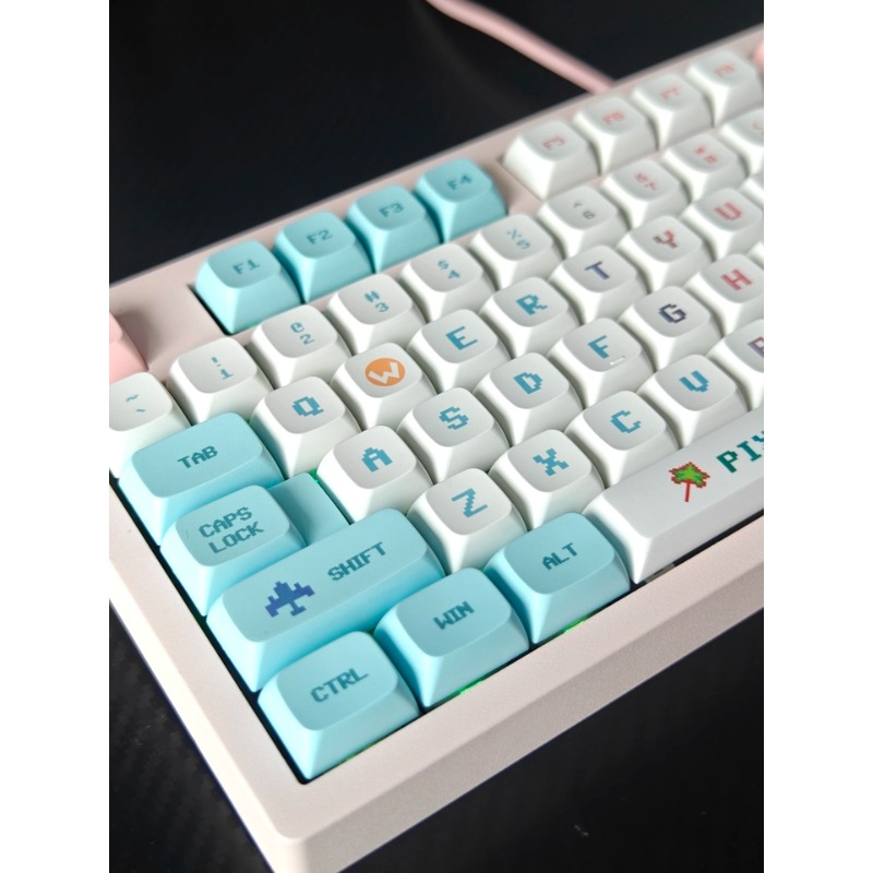 Pixel Stili Temalı Tuş Başlıkl - Gaming Accessories Aesthetic incelemesi ve fiyatı