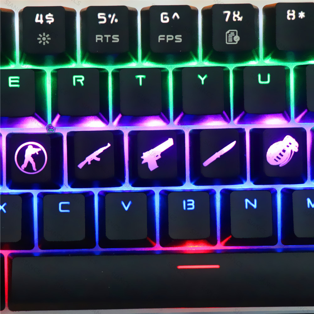CS GO Oyun Klavye Tuşları Özel - Gaming Accessories Aesthetic incelemesi ve fiyatı